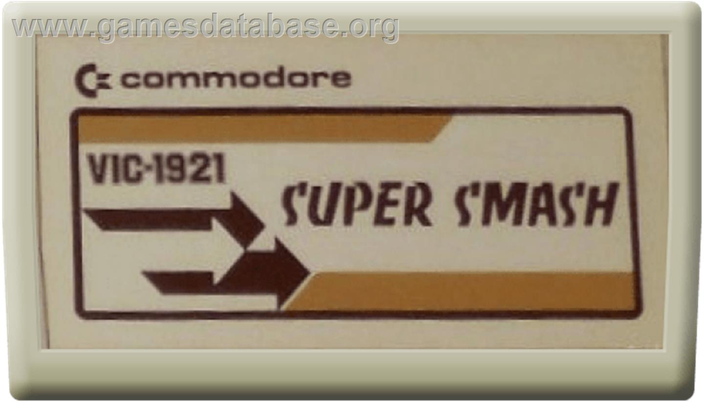 Super Smash - Commodore VIC-20 - Artwork - Cartridge