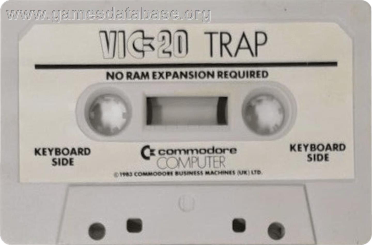 Trap - Commodore VIC-20 - Artwork - Cartridge