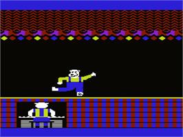 In game image of Dancing Bear, The on the Commodore VIC-20.