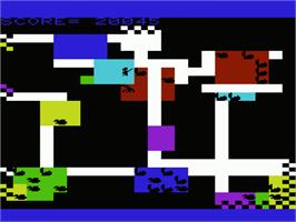 In game image of Dragons And Treasure on the Commodore VIC-20.