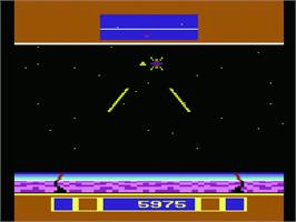 In game image of Final Orbit And Bumper Bash on the Commodore VIC-20.