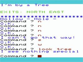 In game image of Golden Baton, The on the Commodore VIC-20.
