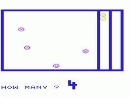 In game image of Home Babysitter on the Commodore VIC-20.