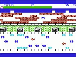 In game image of Hopper on the Commodore VIC-20.