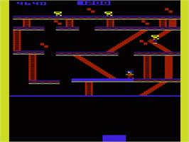 In game image of Miner 2049er on the Commodore VIC-20.