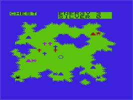 In game image of Mysterious Island, The on the Commodore VIC-20.