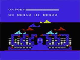 In game image of Olly on the Commodore VIC-20.