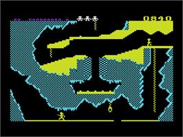 In game image of Pharaoh's Tomb on the Commodore VIC-20.