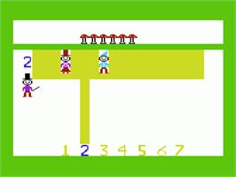 In game image of Pixie Count on the Commodore VIC-20.