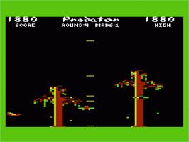 In game image of Predator on the Commodore VIC-20.