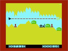 In game image of Raid On Isram on the Commodore VIC-20.