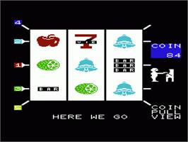 In game image of Super Slot on the Commodore VIC-20.
