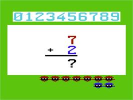 In game image of Tiny Tutor, The on the Commodore VIC-20.