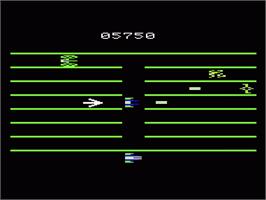 In game image of Turmoil on the Commodore VIC-20.