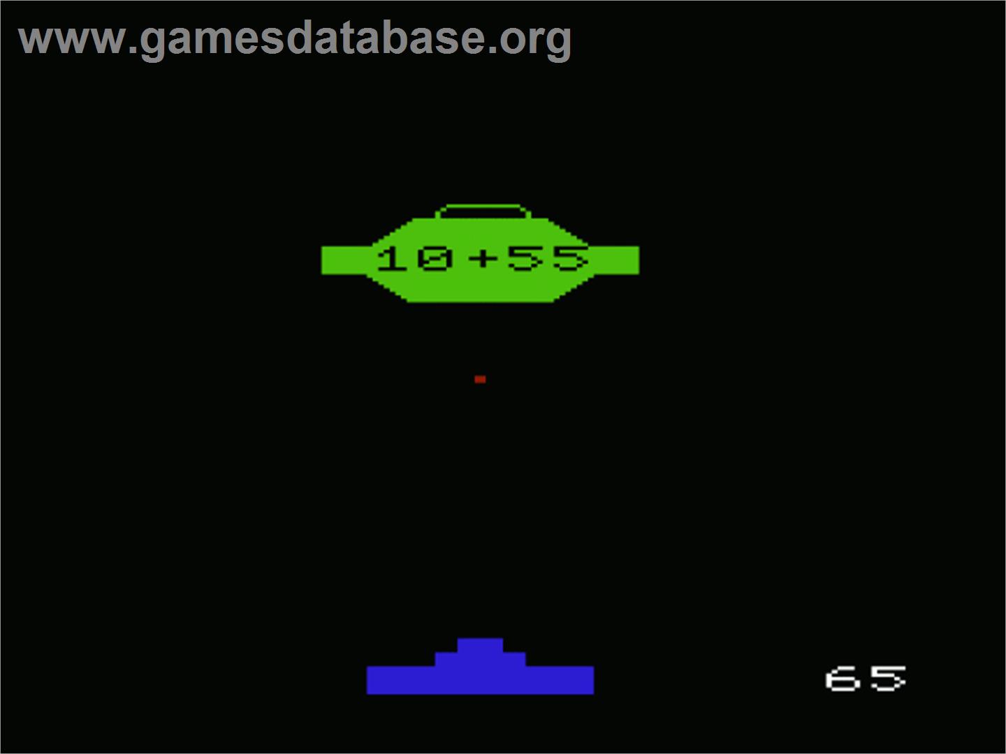 Addition Invaders - Commodore VIC-20 - Artwork - In Game