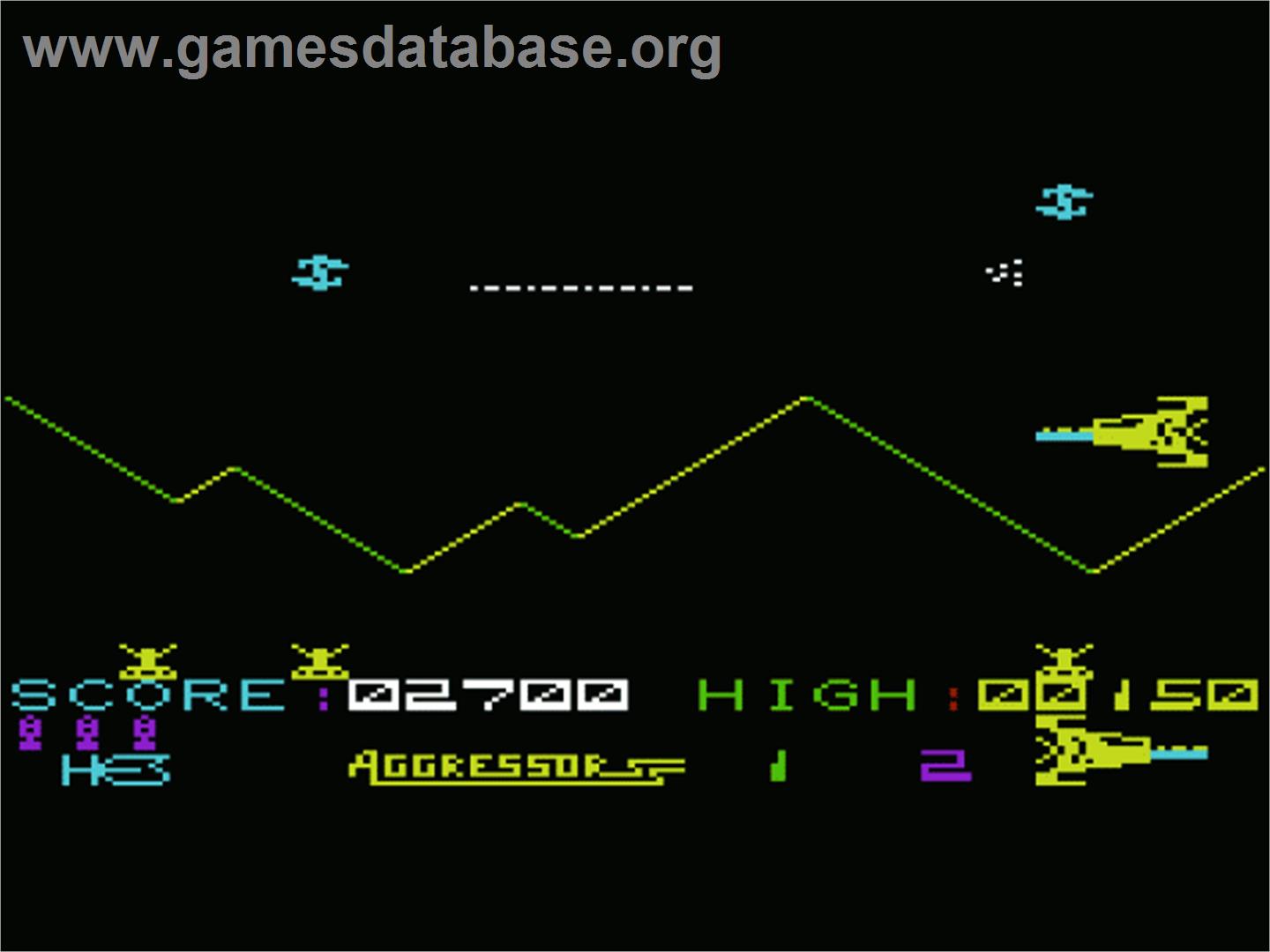 Aggressor - Commodore VIC-20 - Artwork - In Game