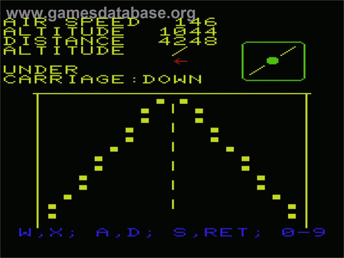 Airplane - Commodore VIC-20 - Artwork - In Game