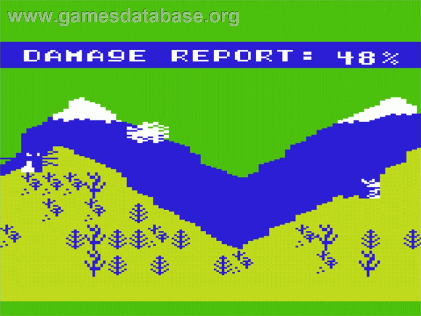 Artillery Duel - Commodore VIC-20 - Artwork - In Game