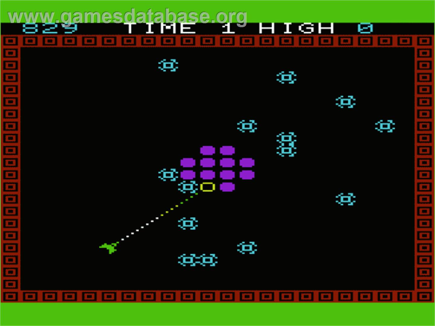 Atom Smasher - Commodore VIC-20 - Artwork - In Game