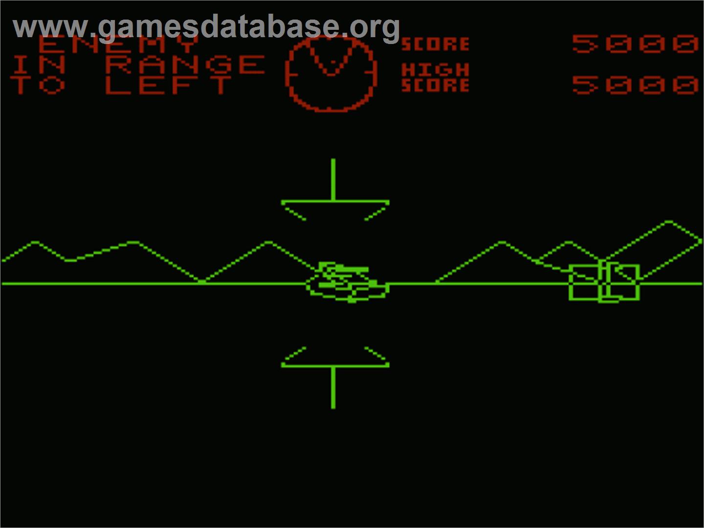 Battlezone - Commodore VIC-20 - Artwork - In Game