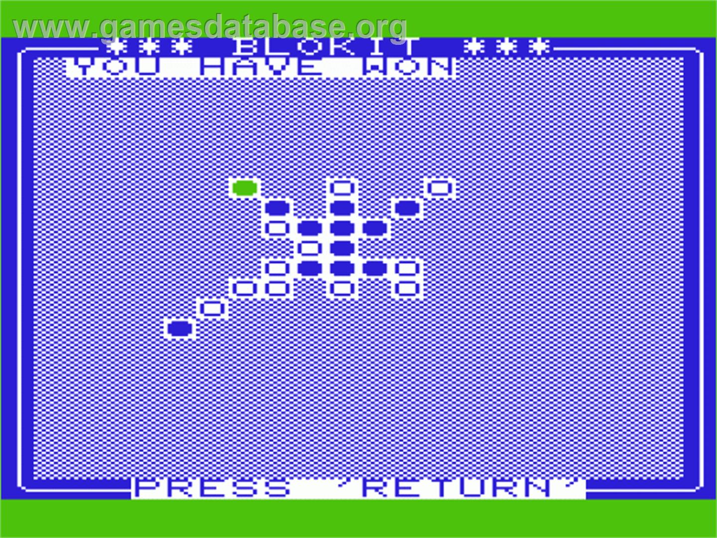 Blokit - Commodore VIC-20 - Artwork - In Game