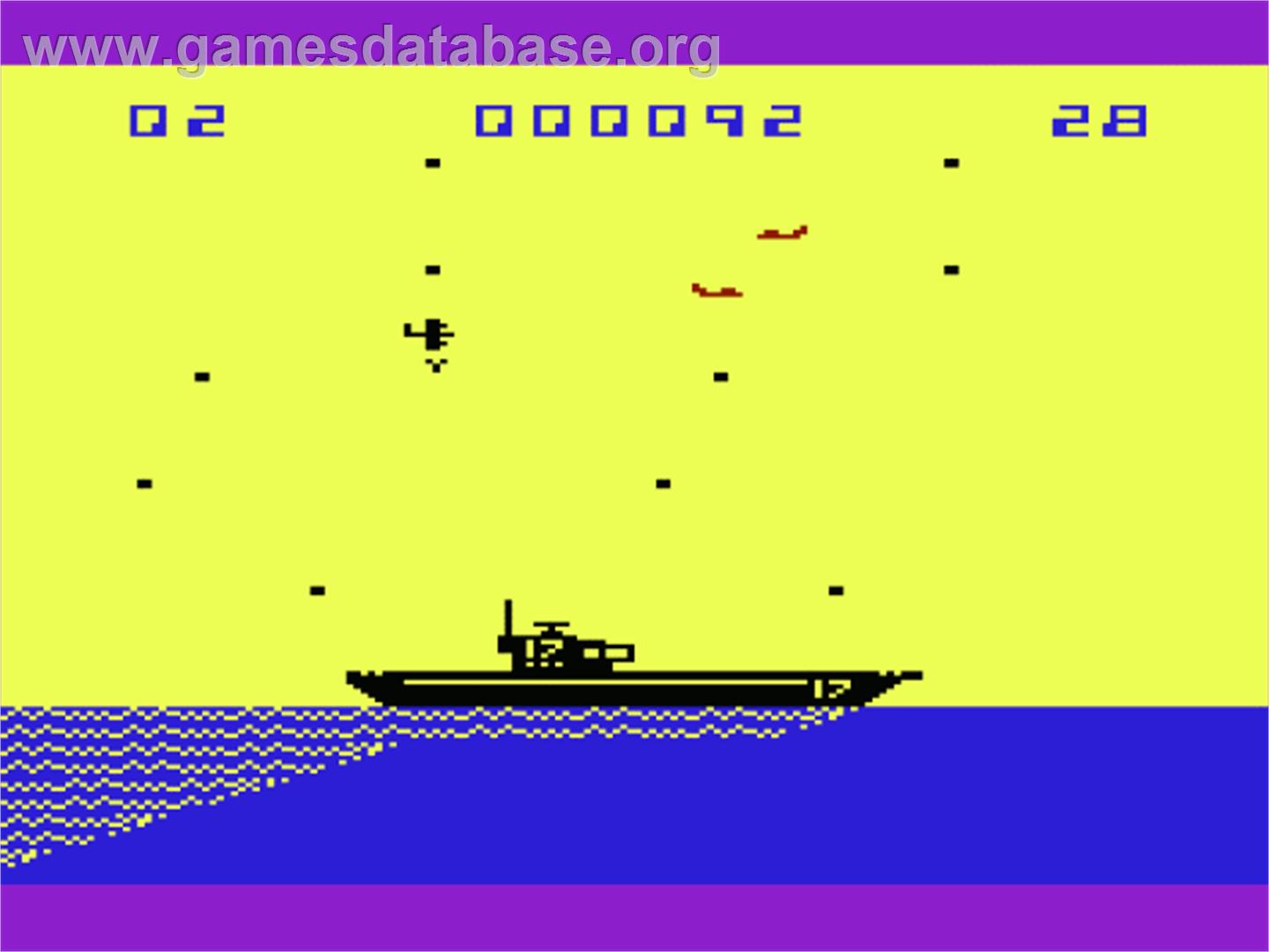 Carrier Attack - Commodore VIC-20 - Artwork - In Game