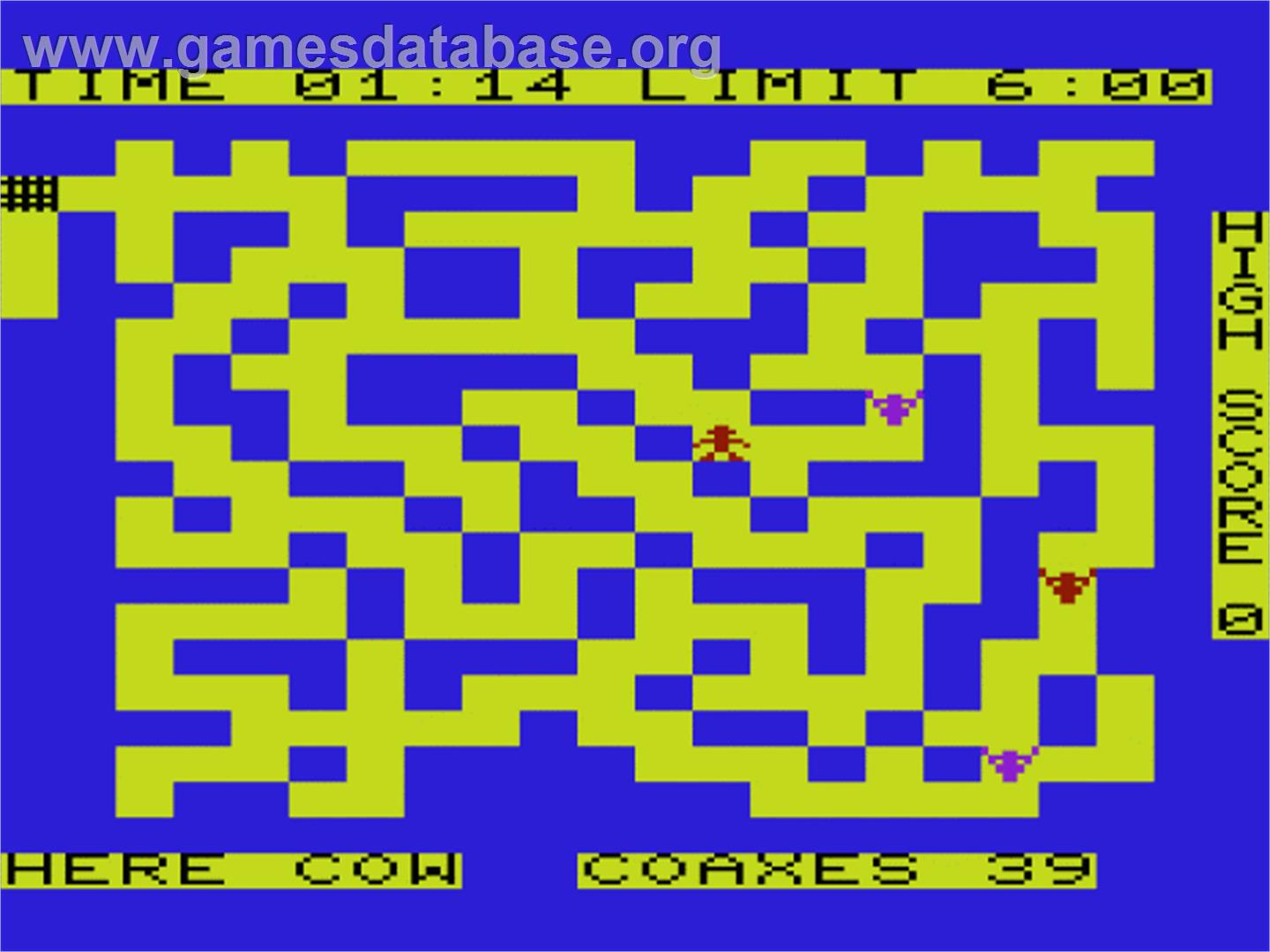Cattle Roundup - Commodore VIC-20 - Artwork - In Game