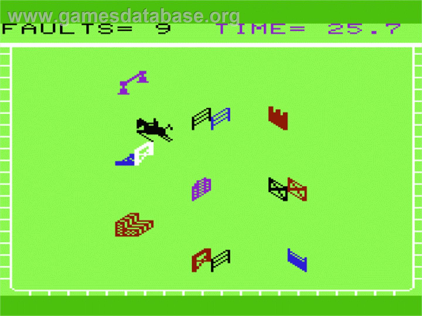 Clear Round - Commodore VIC-20 - Artwork - In Game