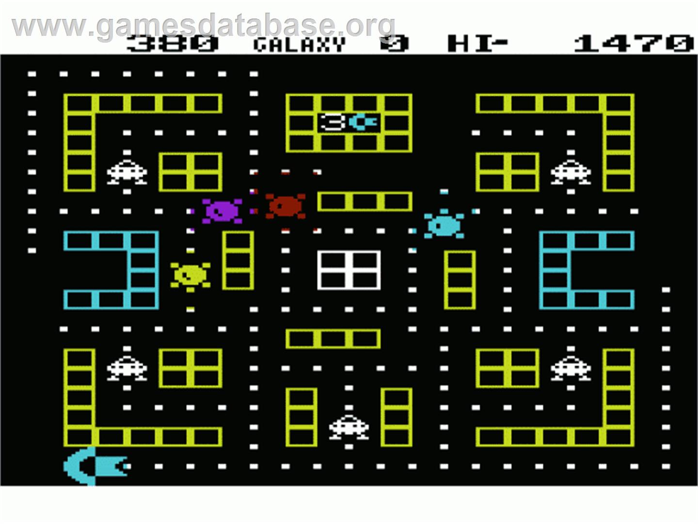 Cosmic Cruncher - Commodore VIC-20 - Artwork - In Game