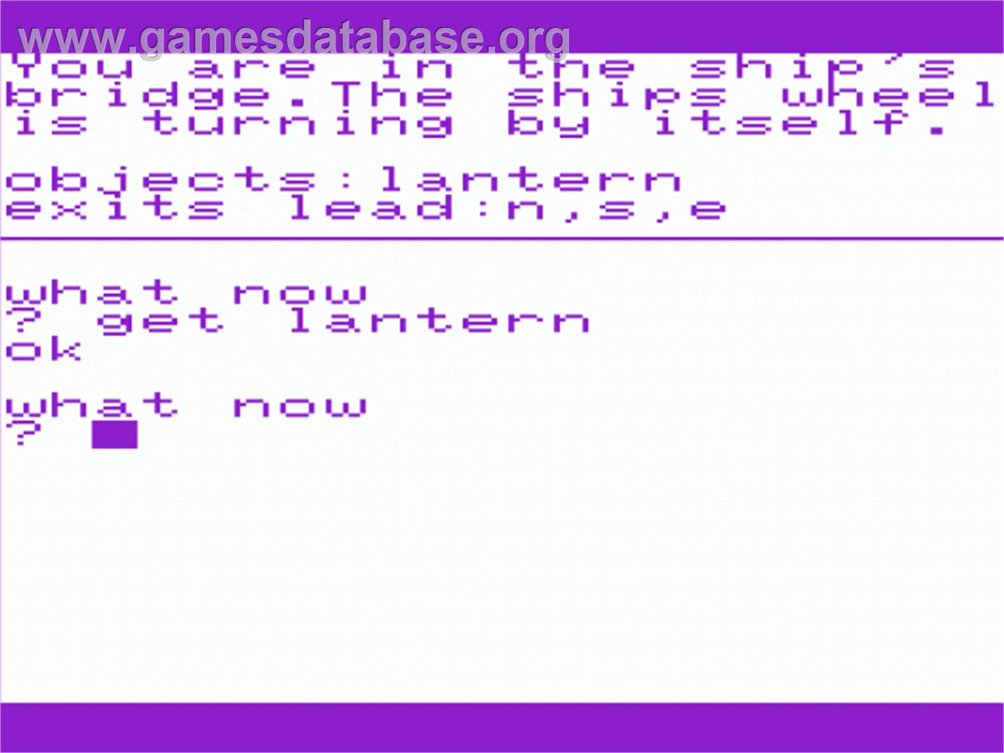 Death Ship - Commodore VIC-20 - Artwork - In Game