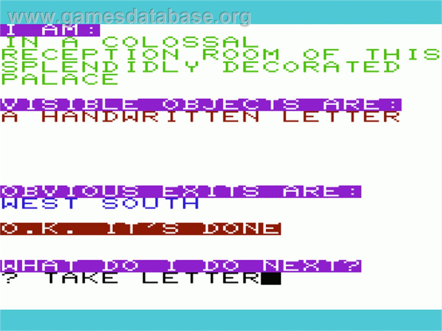 Demon Knight - Commodore VIC-20 - Artwork - In Game