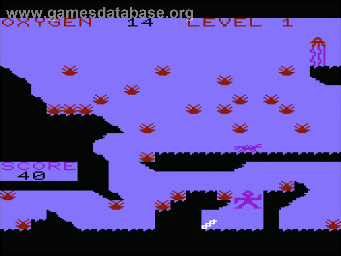 Diver - Commodore VIC-20 - Artwork - In Game