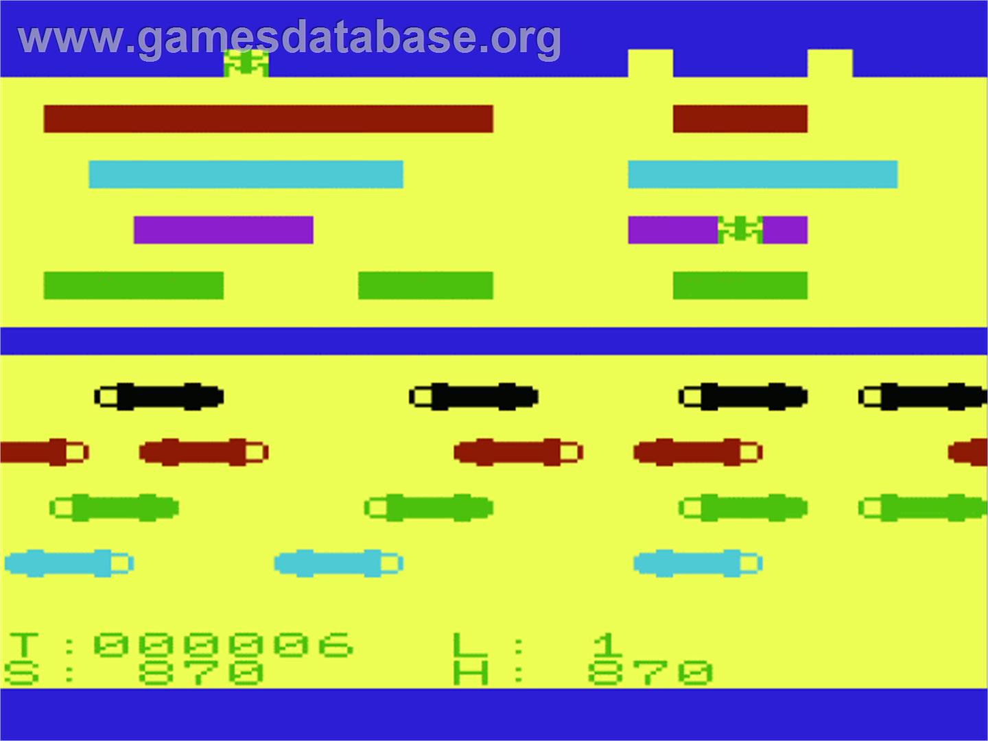 Frog Chase - Commodore VIC-20 - Artwork - In Game
