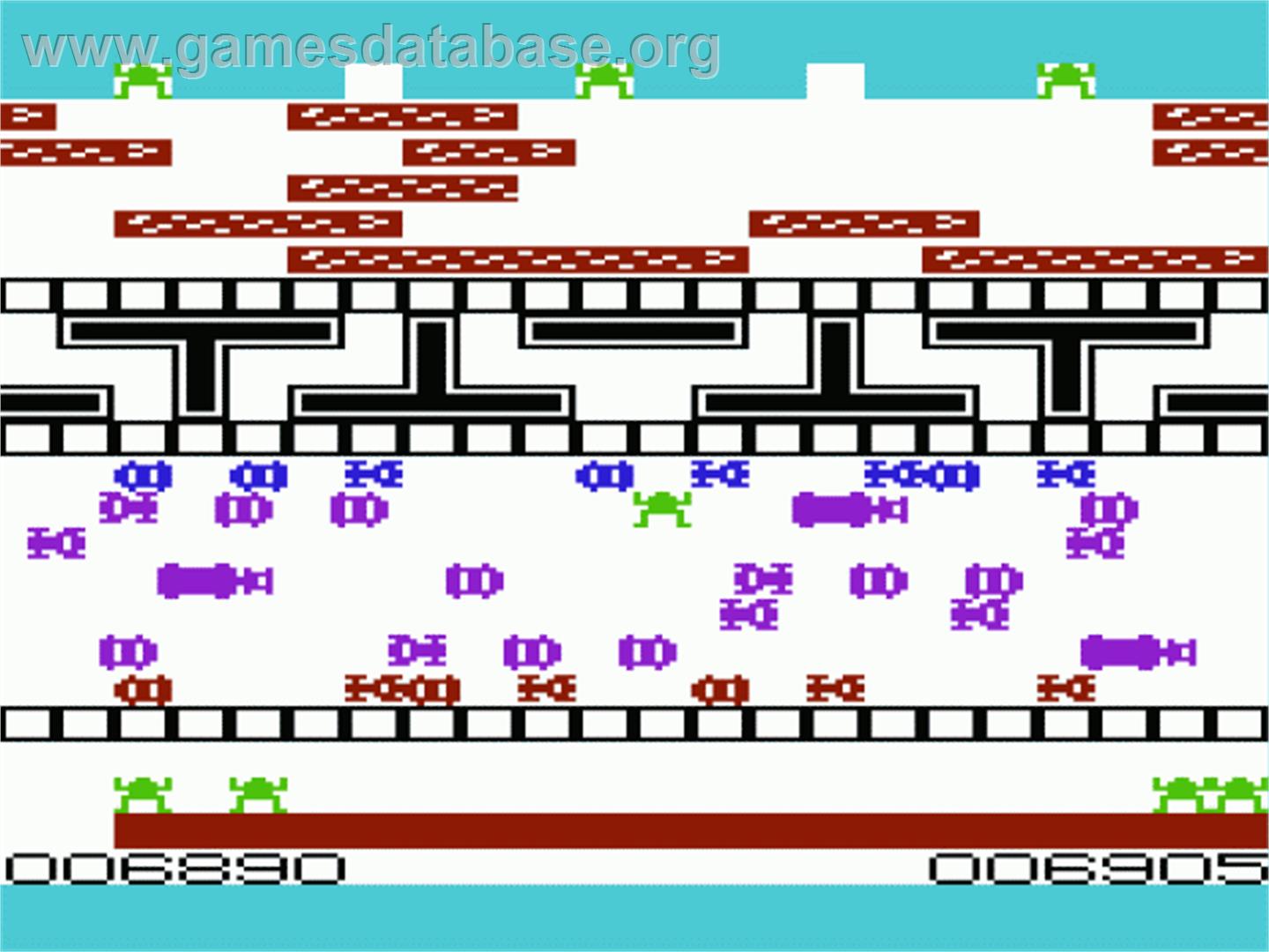 Frogger - Commodore VIC-20 - Artwork - In Game