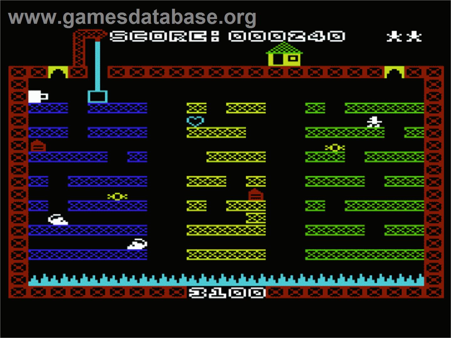 Johnnie Jumpet - Commodore VIC-20 - Artwork - In Game