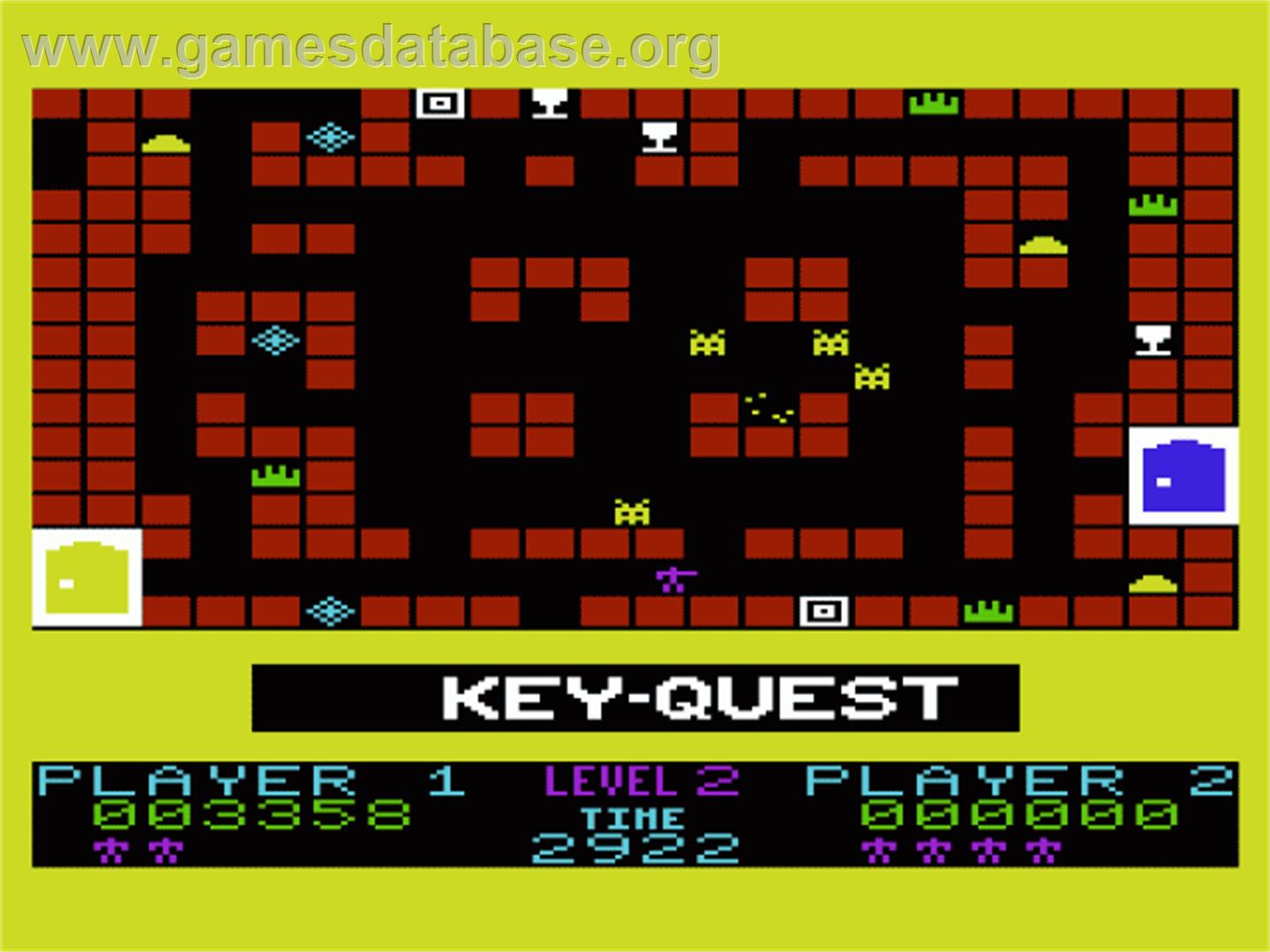 Key Quest - Commodore VIC-20 - Artwork - In Game