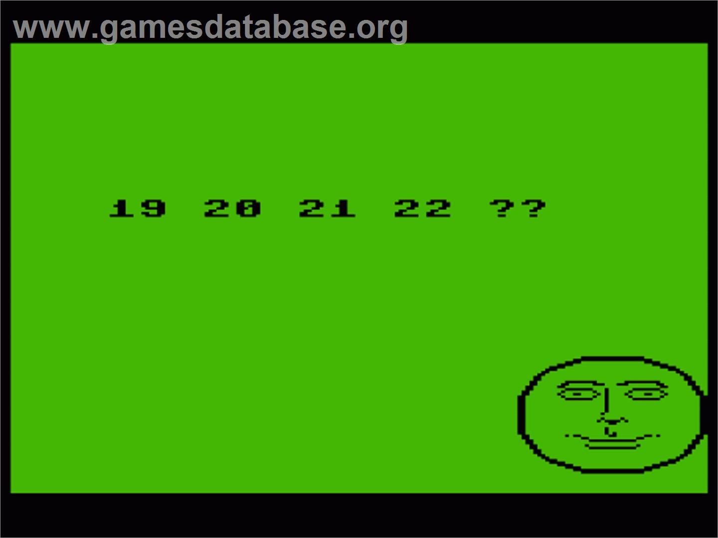 Kindercomp - Commodore VIC-20 - Artwork - In Game