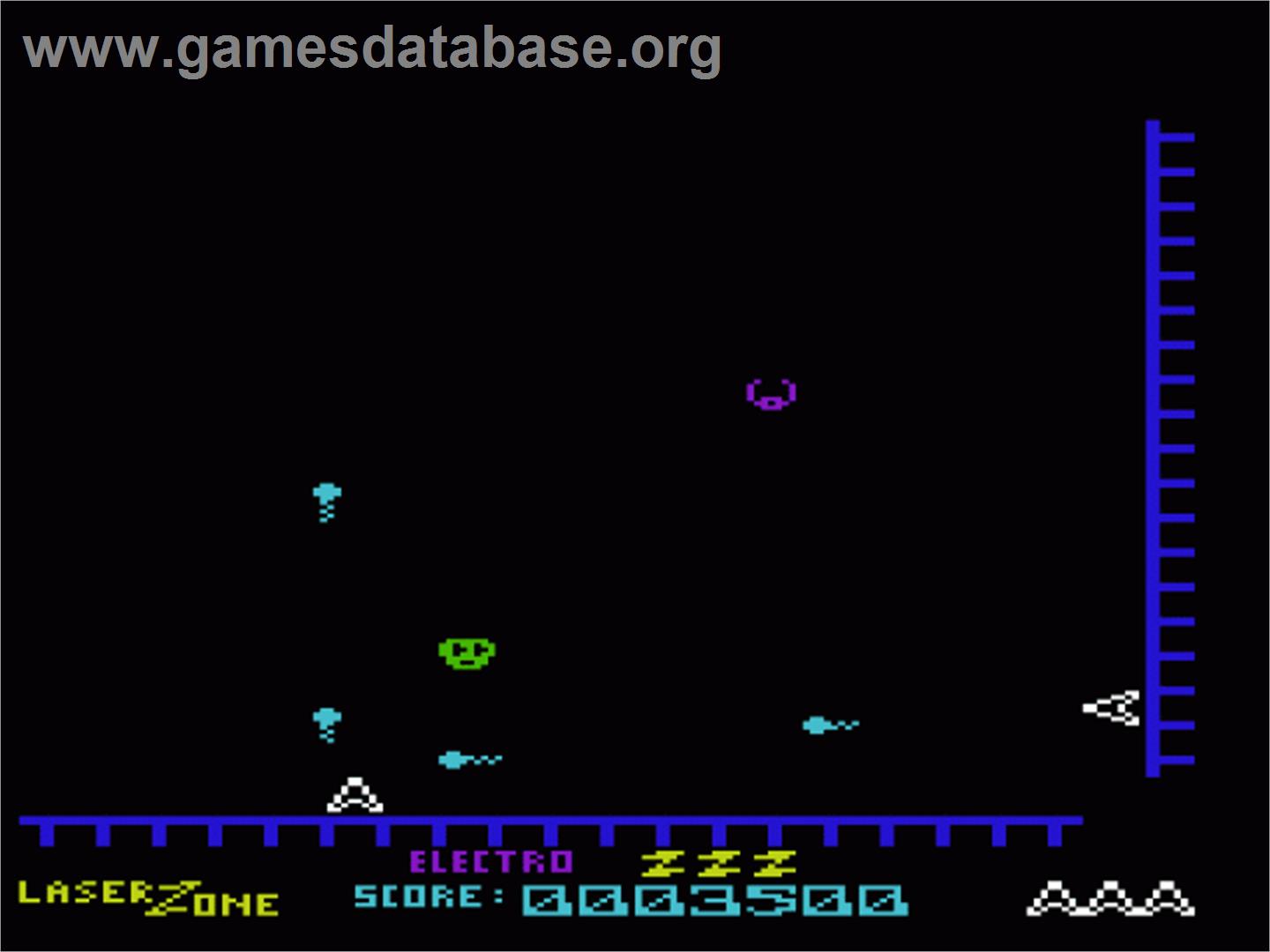 Laser Zone - Commodore VIC-20 - Artwork - In Game