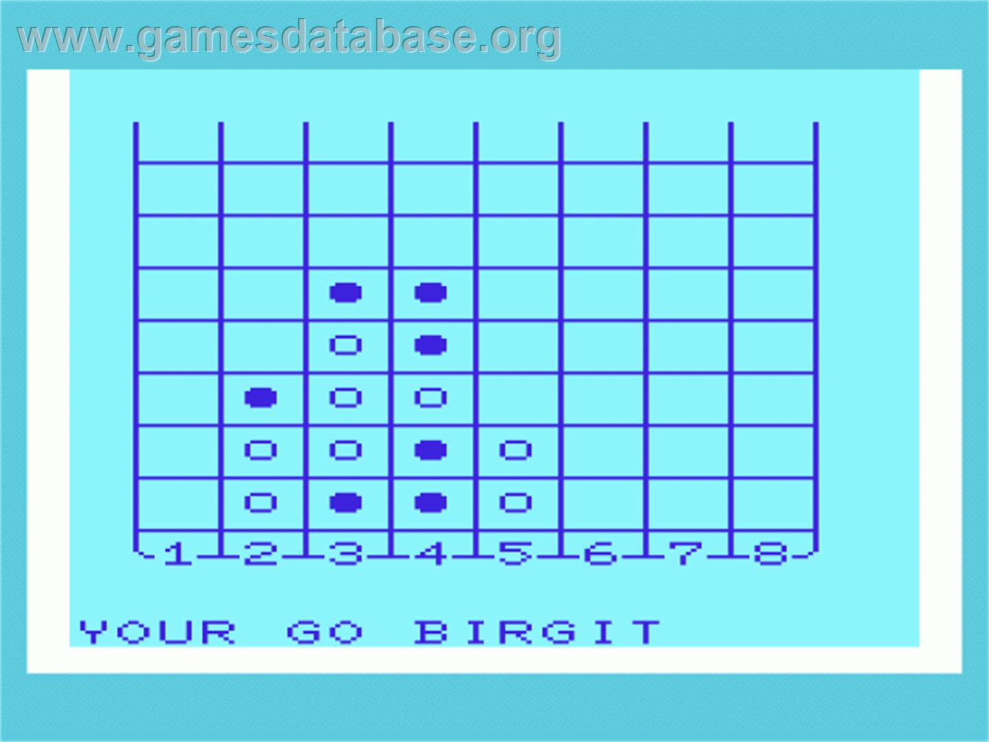 Line Up - Commodore VIC-20 - Artwork - In Game