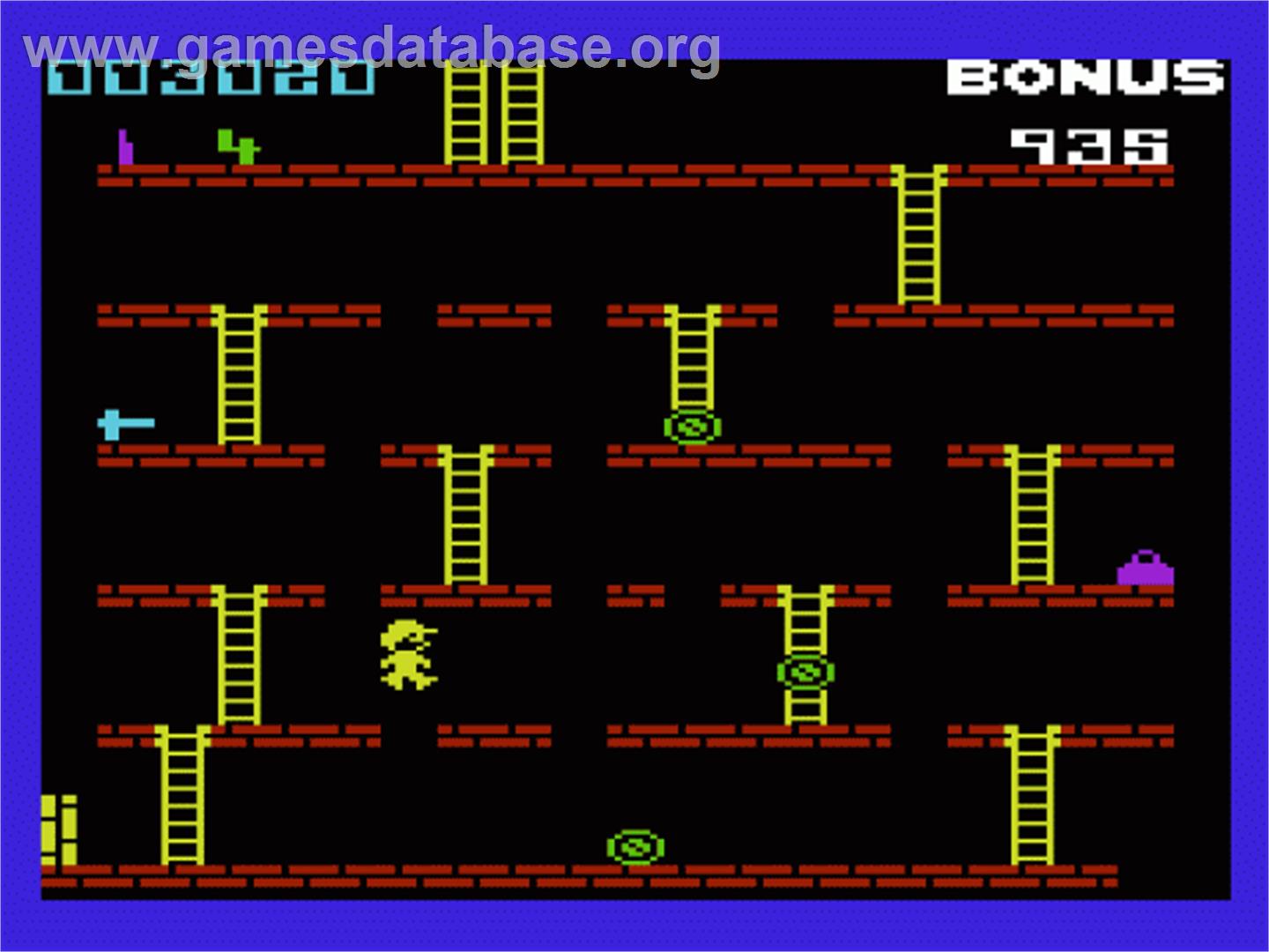 Mickey The Bricky - Commodore VIC-20 - Artwork - In Game