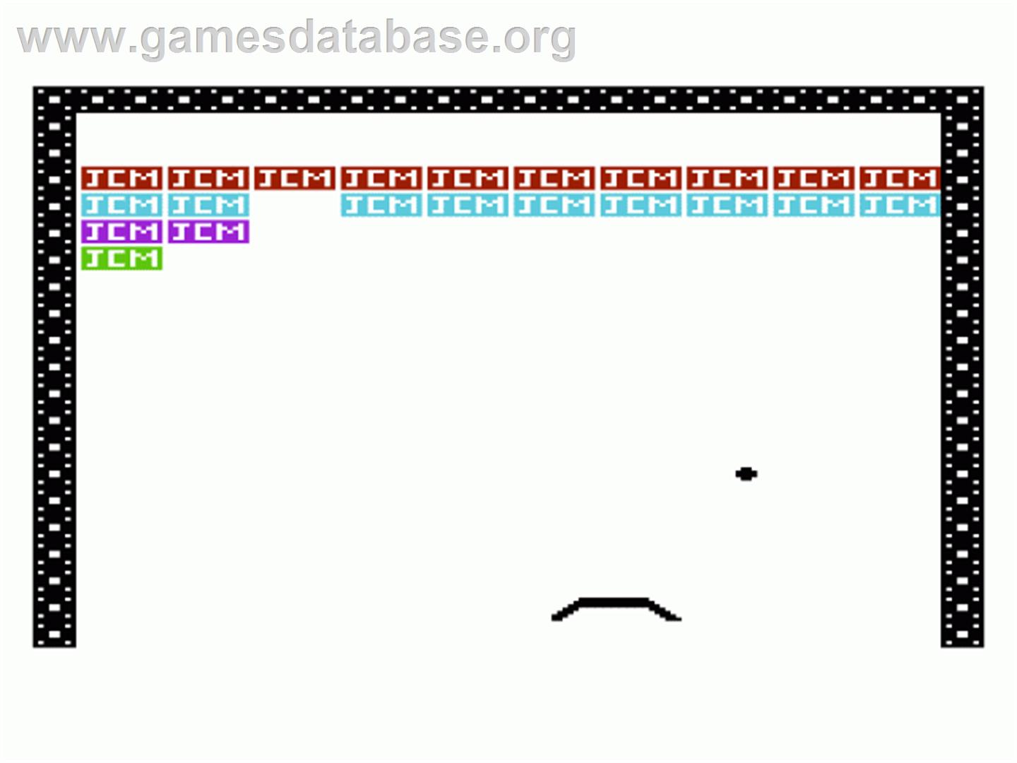Micro Breakout - Commodore VIC-20 - Artwork - In Game