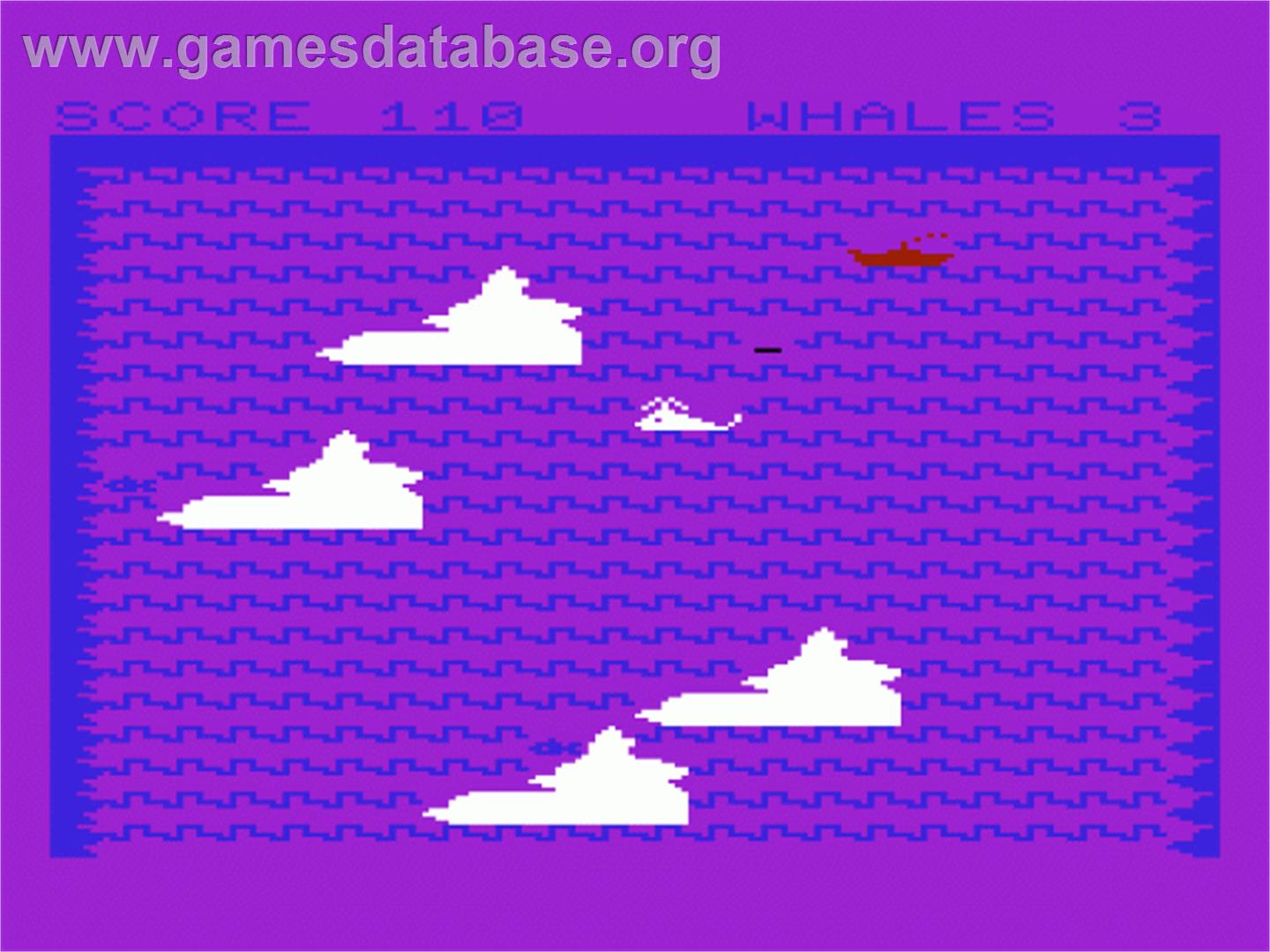 Moby Dick - Commodore VIC-20 - Artwork - In Game