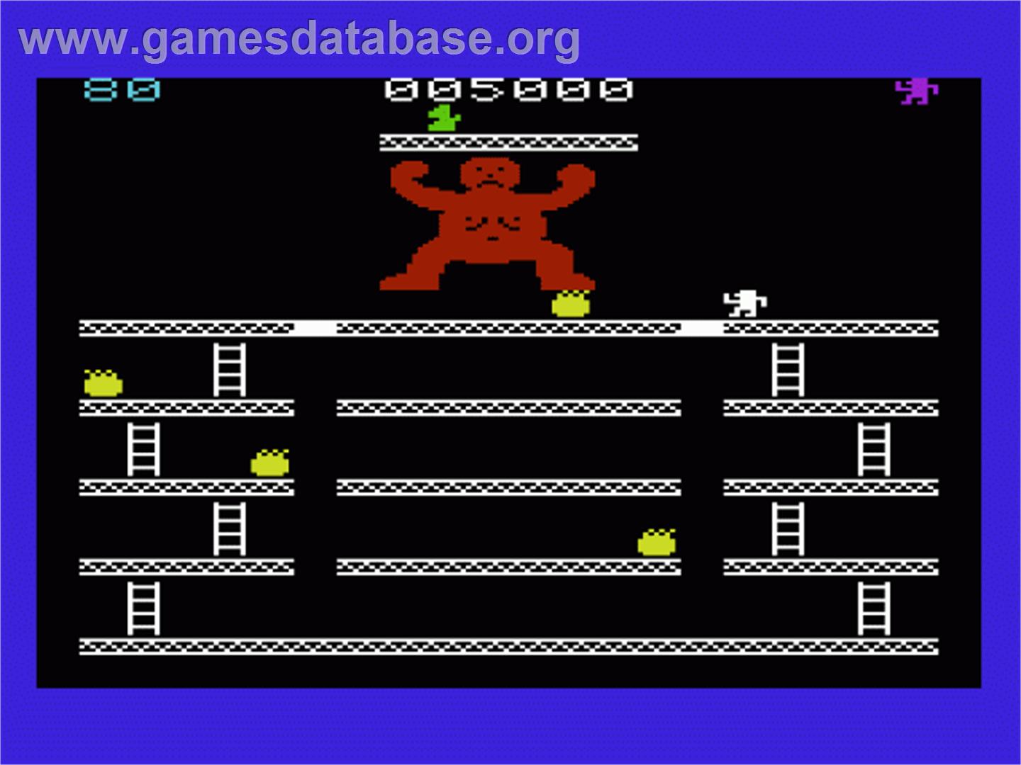Monkey Kong - Commodore VIC-20 - Artwork - In Game