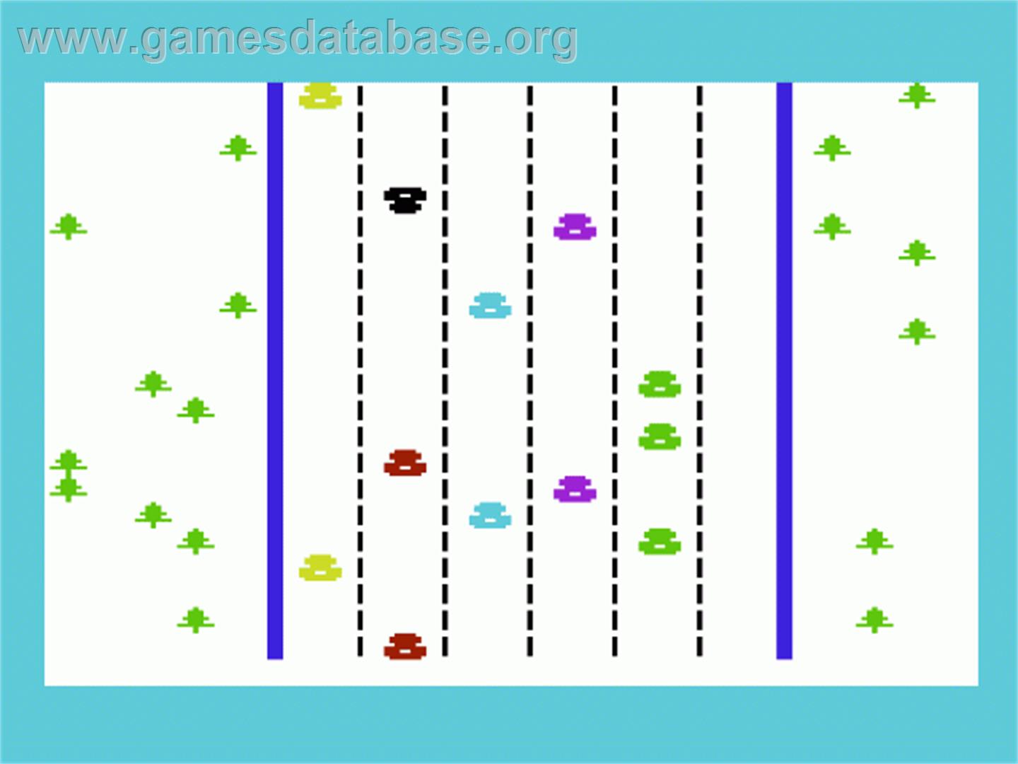 Motorway - Commodore VIC-20 - Artwork - In Game