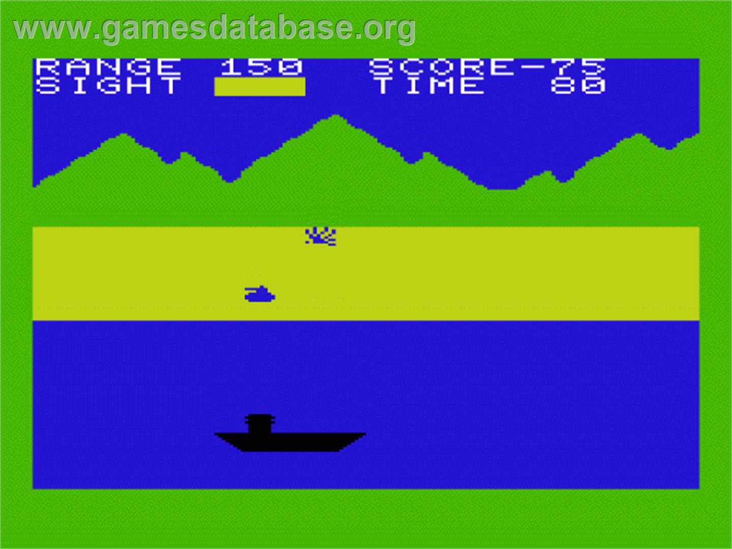 Naval Attack - Commodore VIC-20 - Artwork - In Game