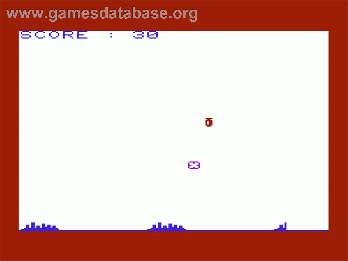 Nuclear Attack - Commodore VIC-20 - Artwork - In Game