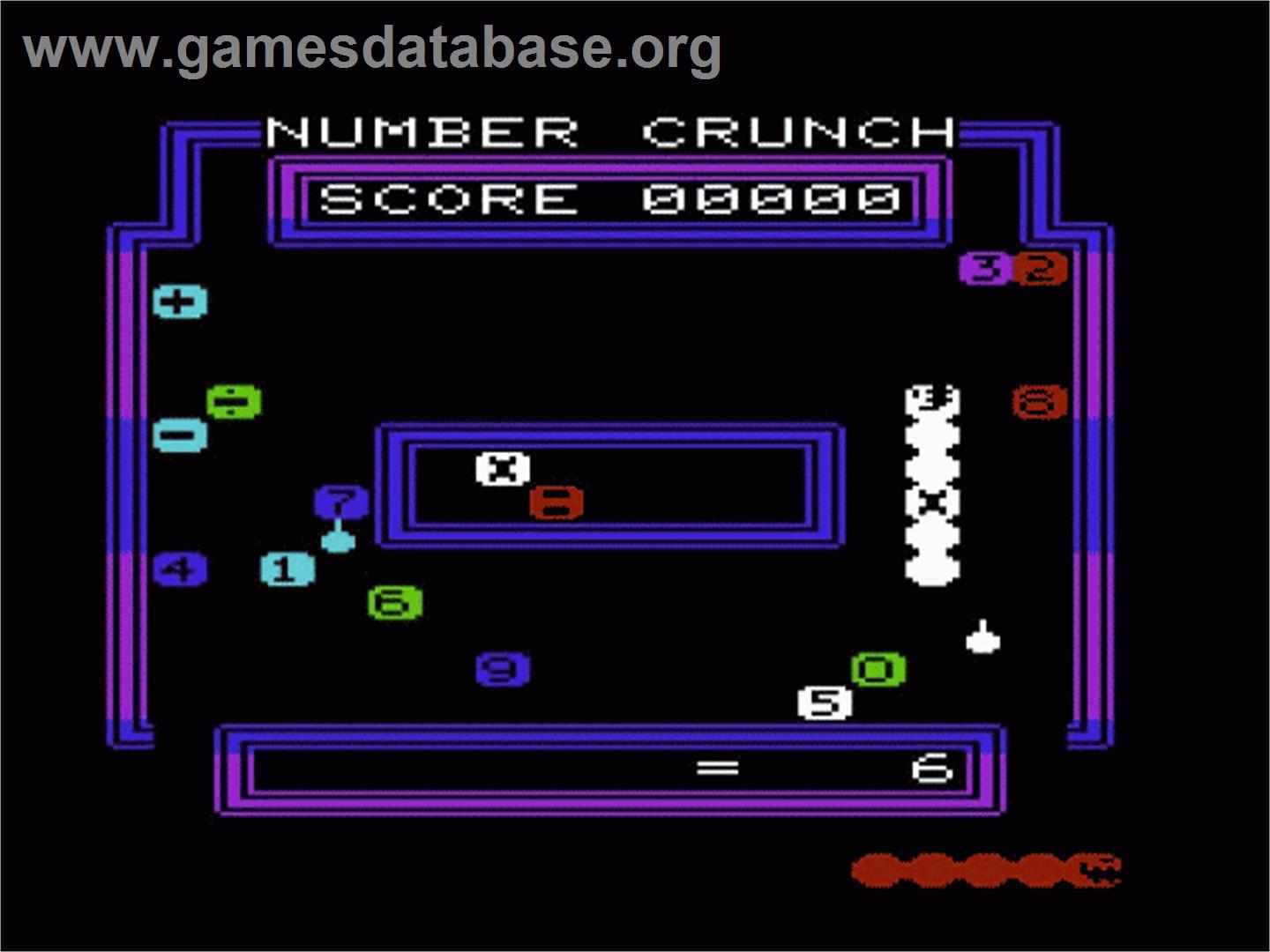 Number Crunch - Commodore VIC-20 - Artwork - In Game