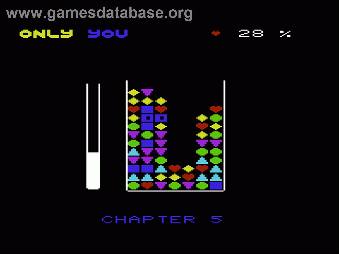 Only You - Commodore VIC-20 - Artwork - In Game