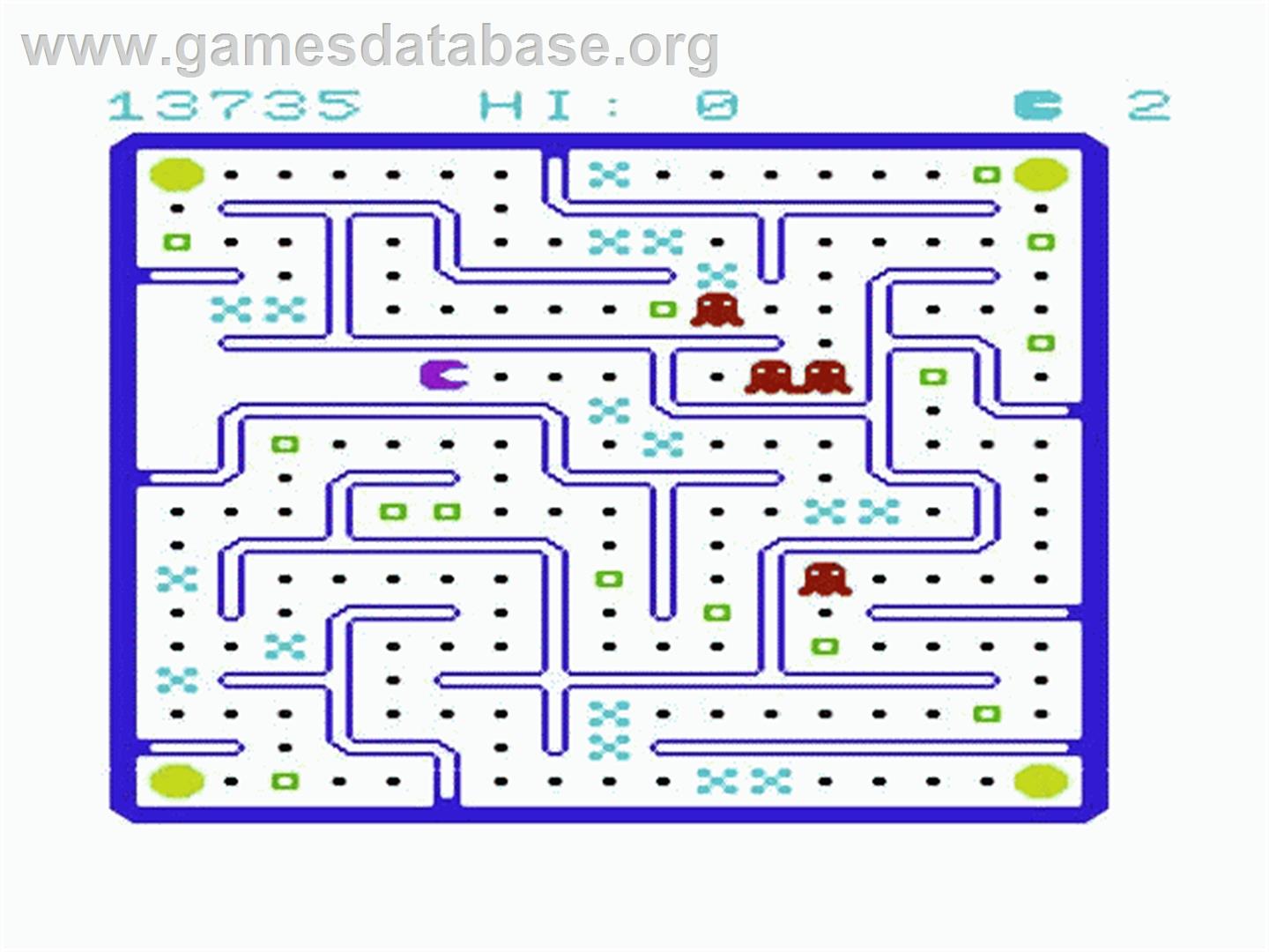 Pacmania - Commodore VIC-20 - Artwork - In Game