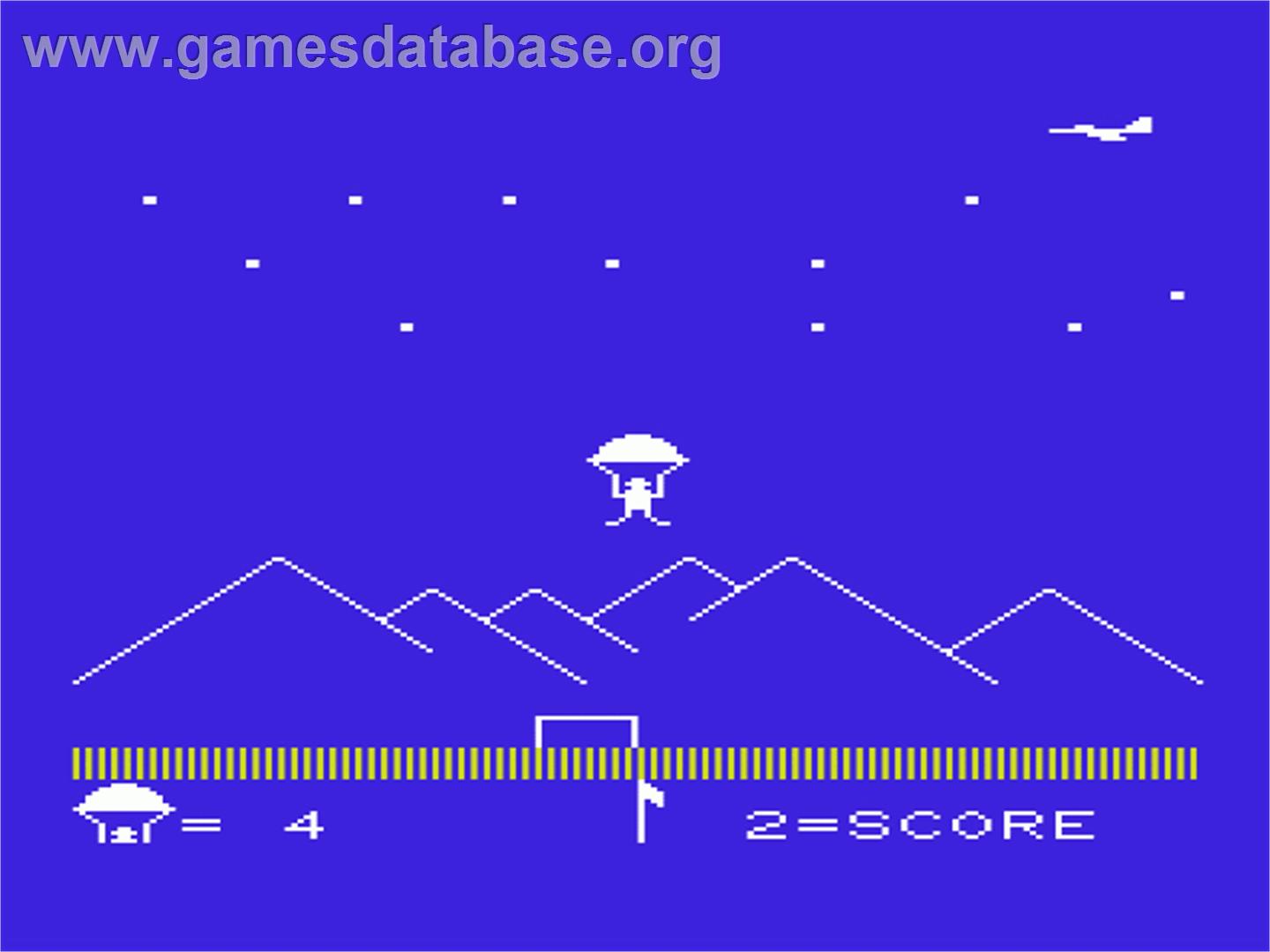 Parachute - Commodore VIC-20 - Artwork - In Game
